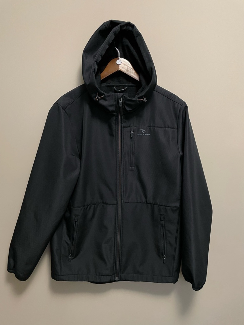 Rip Curl Mick Fanning Anti Series Black Jacket Men’s Large